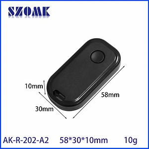 [Hot Item] 58*30*10mm Button ABS Tracker Box Fitag Device Shell Mobile Phone Locator Lost Device Shell Remote Controller Plastic Housing
