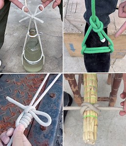 9.9K views · 104 reactions | DIY Knot Ideas you have never seen to carry any Load | Art & Craft | Facebook