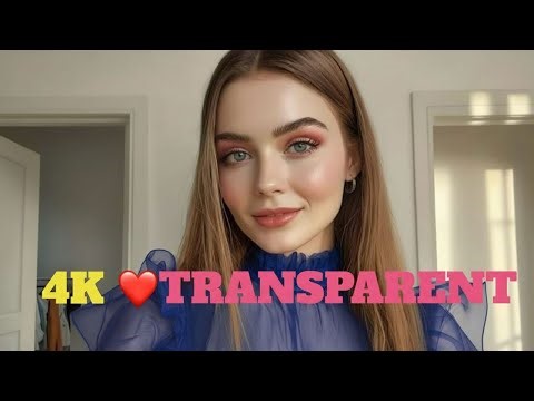 (4K) Fashion Lingerie & Bikini + See through Transparent Try On Haul | Transparent Bikini Haul | #7