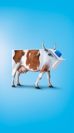 Milchkuh 🐄🐮🥛 Ein weiteres Motiv aus dieser Reihe. 😜🐮 #milch #milk #cow #kuh #photoshop #milk #unreal #surreal #surrealism #moo #digitalart #noai #create | spiel-sinn.net