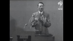 Adolf Hitlers speech at the Krupp Factory 1935(Credits:British Pathe on youtube)
