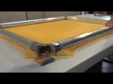 Flatten a Newman Roller Frame