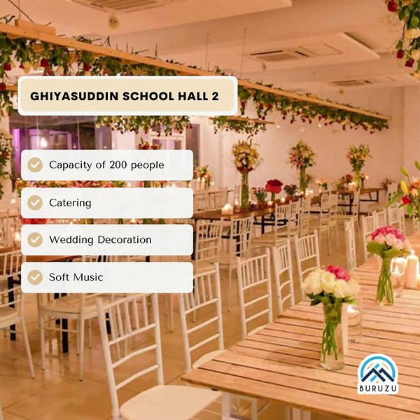 Inviting everyone to host a perfect event at Ghiyasuddin International School Hall 2. Celebrate Birthdays, Get-togethers, Weddings & more... 📞 960 - 7921818 #Buruzu #buruzucatering #buruzucaterer #buruzucateringservices #buruzueats #maldivesfoodie #buruzusweets #buruzufood #bridesofmaldives #weddingsinmaldives #maldivesweddingphotographer #maldivesweddingplanner #maldivesweddingvenue #maldivesweddingvendors #maldivesvendors #buruzuvenue #buruzuparty #maldivespartydecor #maldivesparties #maldive
