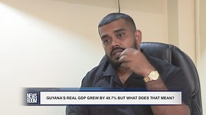 Guyana’s economy has demonstrated remarkable resilience and growth, with President Dr Irfaan Ali announcing that the country’s real Gross Domestic Product (GDP) grew by an impressive 49.7% in the first half of 2024. There has been much reporting on this but what does it really mean? And why should individuals care about it? Private sector representative and economist, Richard Rambarran answers these questions and more in an interview with the News Room. | News Room