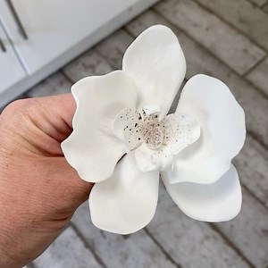 1.4K views · 63 reactions | Making gigantic moth orchids today-in my happy place. #mothorchids #sugarflower | Ponty Carlo Cakes | Facebook