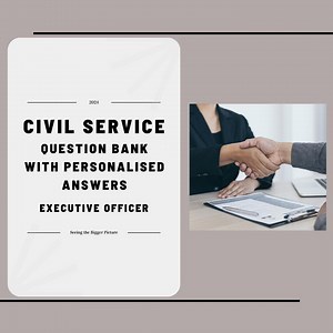 Civil Service Executive Officer Interview Questions | Personalized Answers - Etsy Canada
