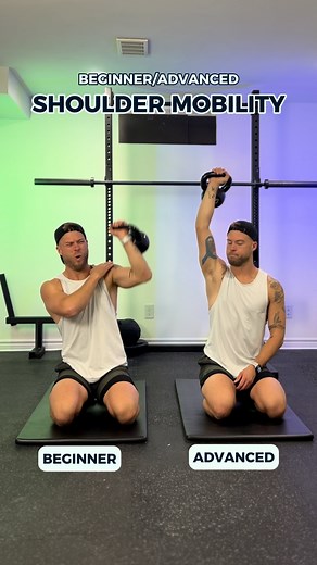 16K views · 103 reactions | Beginner or Advanced when it comes to shoulder mobility… which one are you? Each movement should be scalable to where you are at in your mobility, but it should be still met with the same intensity level… no matter what category you find yourself in. You gotta work hard to see results, lets go fam  #crossfit #mobilitytips #mobility #weightlifting | Primal Mobility | Facebook