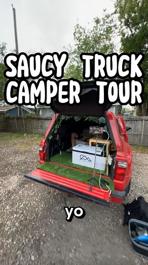 92K views · 10K reactions | @saucysethy truck camper tour go follow him ASAP for fire content #truckcamper #houston | Michael Hickey | Facebook