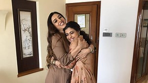 Kajol gives Tabu the tightest, warmest hug as she recreates Ruk Ruk Ruk for Helicopter Eela
