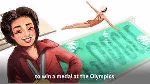 Diver Vicki Draves celebrated with Google Doodle on anniversary of Olympic win