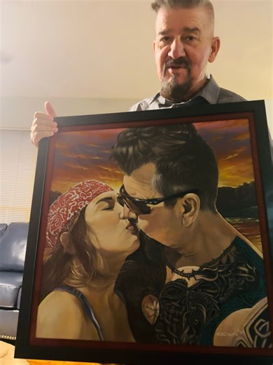 American and Blaan Couple on Reels