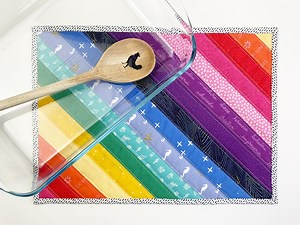 Quilted Hot Pad Pattern: Large Casserole Trivet (PDF Pattern) - Etsy Australia