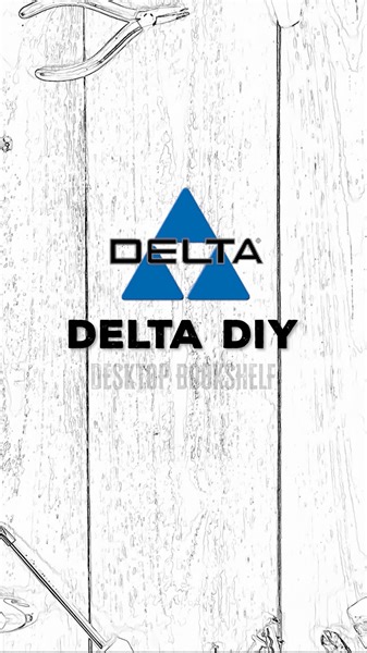 We couldn't help our shelves by celebrating National Library Lovers' Month with this DIY Bookshelf! #thedeltacrew #deltatools #deltadiy Machinery: 28-400 Bandsaw 18-900L Laser Drill Press Supplies: Wood Dowels Wood Glue Pencil Ruler/Tape Measure Sandpaper Stain Rag/Towel Wax Safety Equipment (Masks, Glasses, Gloves) Hammer Clamps #happynationallibraryloversmonth #libraryloversmonth #librarylover #woodworking #woodwork #diy #desktopbookshelf #bookshelf #drillpress #bandsaw | Delta Machinery