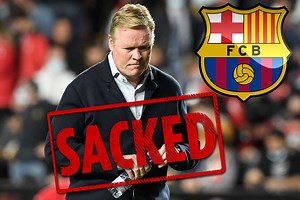 Koeman SACKED by Barcelona after horror start to season and another shock defeat