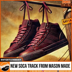 "I am the man that i say I am"!!!!! Hot new single coming down from Mason Made Music 🔥🔥 You'll definitely be hearing this on the rending station so stay locked in and vibes with us!!!!! | BOOM SVG 106.9