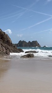 6.2K views · 392 reactions | Back to Porthcurno today  | Cornish drone photography | Facebook