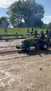Wisner Nebraska | Pulling with Garden Tractors