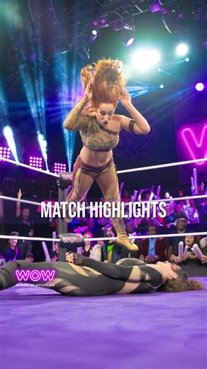 Princess Aussie DOMINATES Katarina Jinx | Episode 80 Highlights | #reels | Women Of Wrestling | WOW Superheroes