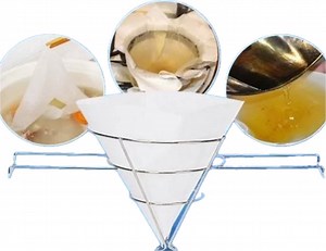 [Hot Item] Food Grade Viscose Cone-Shaped Fryer Oil Filter Paper for Cooking Oil