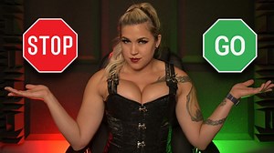 Edging JOI game, Red Light Green Light, Jerk Off Teasing Instructions with Mistress Melody Cheeks