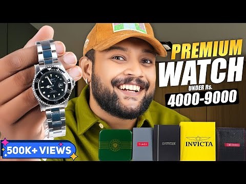 5 Best Premium Watches in 2025 🔥 Invicta, Casio, Timex, Titan Men Watch Haul Review | ONE CHANCE
