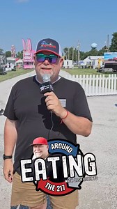 Josh Roberts is #eatingaroundthe217 at the Sangamon County Fair | 104.5 WFMB