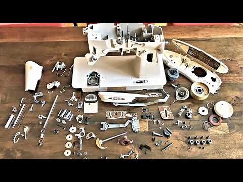 The Restoration of "Bernadette", a Singer Model 500A Slant-O-Matic Sewing Machine