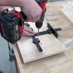 True Position Tools cabinet hardware jig 🔥🔥 • • • #woodworking #woodworkingtools #woodworkingforall #woodworkingcommunity #craftsman #craftsmanship #make #makersmovement #makesomething #tools #woodworkerlife | John Builds It