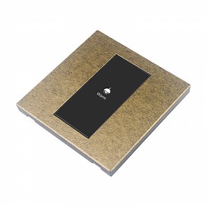 [Hot Item] Gtd 17X Dry Contact Push Button Metal Panel Electrical Wall Light Switch for Hotel Project