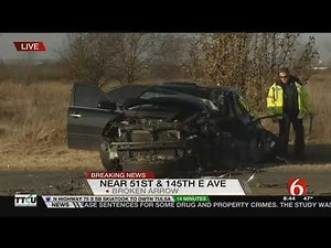Two Teens Injured In Broken Arrow Crash