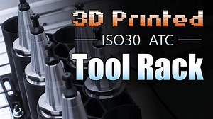 14-position tool rack build for Avid CNC Benchtop Pro