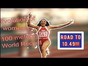 100m World Record Story| Evolution of Female Sprinting
