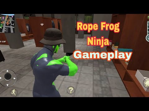 Rope Frog Ninja Hero Car Vegas Gameplay Android