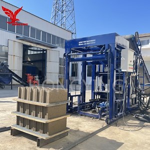 [Hot Item] Hydraform Brick Machine with Brick Pallet Concrete Block Making Machinery Line
