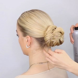 Fishtail Bun | Sweethearts Hair