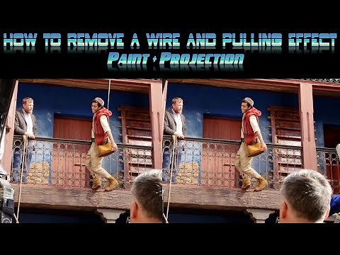 Nuke Wire Removal Tutorial II Plates + Paint