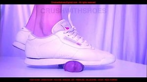 Painful Shoejob With Reebok Princess