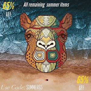 65% OFF all remaining Summer items . Log onto our Website “NOW” to save “BIG” ... | INSHALLAH Clothing Co