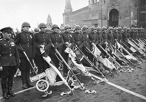 24 June 1945, the first Victory Parade was held on Red Square