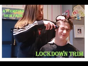 Cutting my brothers hair - lockdown trim
