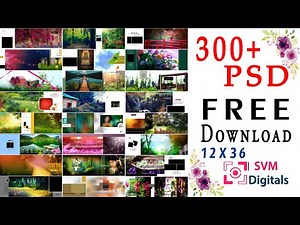 Wedding Album Design PSD || 12x36 Wedding PSD Templates Free Download 2021