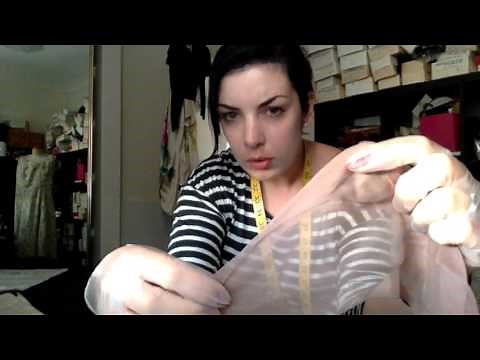 What is a fully-fashioned stocking?