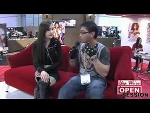 Open Session interview with Sasha Grey @ AEE 2008