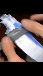 Knife making default from leaf spring #damascus #making #knife #steel #forging #craft #craftman #rest-000-001 #DIYIdeas #DIYMakeover #DIYLifeHacks | Eva K. Morris