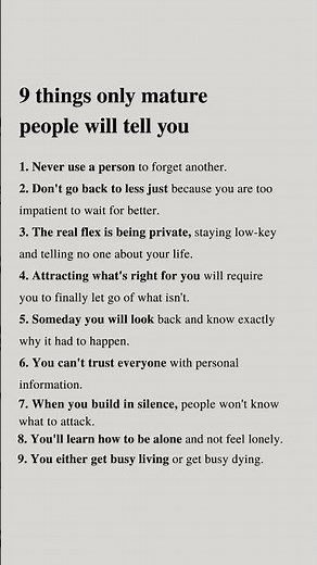 9 Truths Only Mature People Understand | Life Lessons That Change You Forever #wisdom #lifelessons