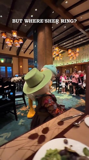 Funny Donald Duck and Daisy at Disneyland!
