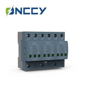 [Hot Item] 3p 385V High Quality AC Surge Protection Device (AC SPD) T1 T2 Imax: 100ka