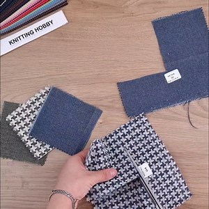 Making patchwork coasters | Knitting Hobby