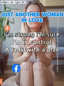 82K views · 2.3K reactions | Just Another Woman In Love - Anne Murray Karaoke Song with Lyrics #karaoke #Musiclover #lyrics | Ashley | Facebook