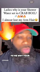 7.9K views · 163 reactions | Why y’all shower water hotter than a crab boil?! 掠呂 You getting clean or cooking seafood?!   Catch me LIVE July 13 in Baltimore — and all across the country on the Millennial Boomer Tour! #tmurph #relationship #relationshipmemes #love #couplegoals #relationshipgoals #dmv #baltimore #comedylife #standupcomedy | T. Murph Stand Up Clips | Facebook